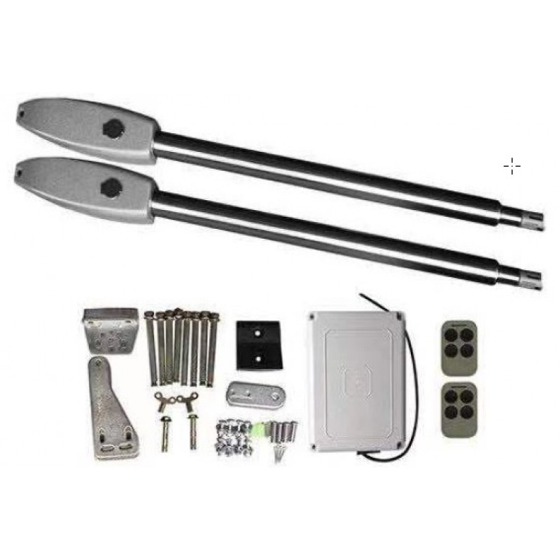 АВТОМАТ ЗА ДВУКРИЛА ВРАТА С ДЪЛЖИНА НА КРИЛОТО ДО 3,5 метра и тегло до 350кг. – Комплект