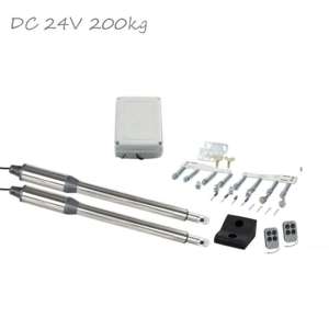 АВТОМАТ ЗА ДВУКРИЛА ВРАТА С ДЪЛЖИНА НА КРИЛОТО ДО 2,5 метра и тегло до 200кг. – Комплект